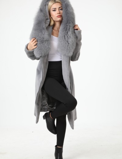 Mik Fox Hooded Coat